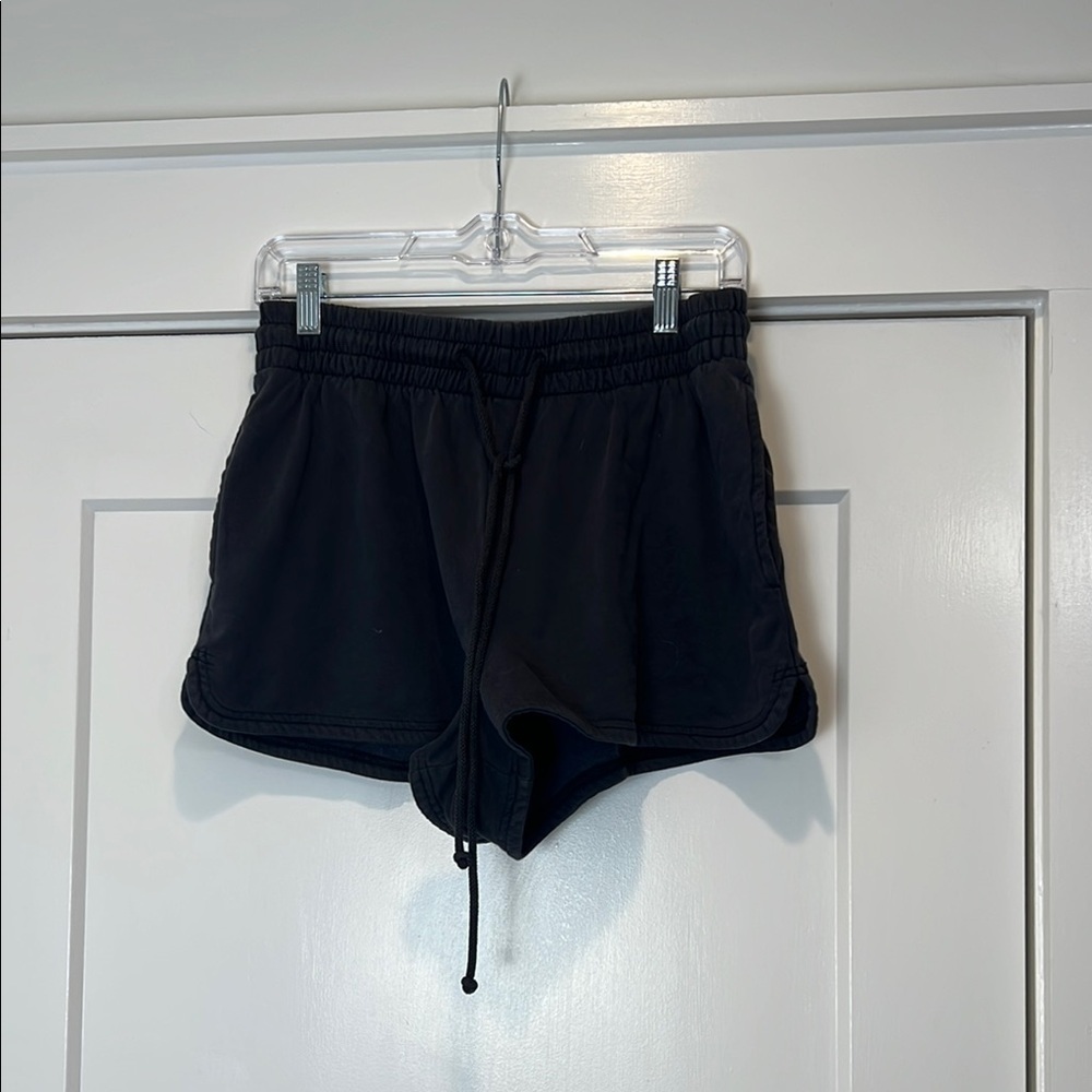 Out from Under dark Navy blue Athletic Shorts with Drawstring Waist size M.